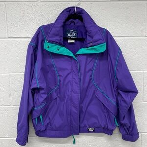 Woolrich Purple and Teal Women's Jacket